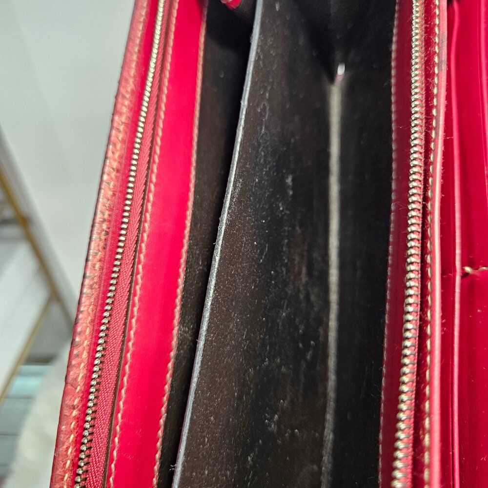 Gucci Red Python eather WOC - Picture 13 of 16